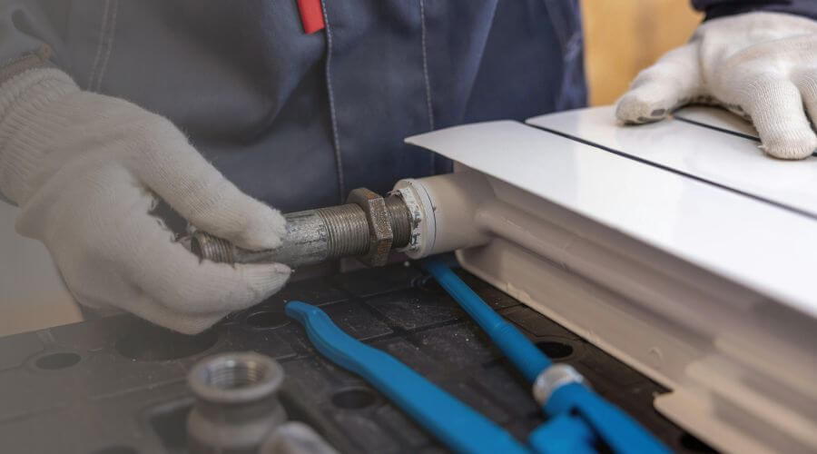 Professional water heater repair services in Reynolds, ND